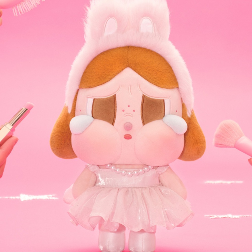 CRYBABY SHINY SHINY SERIES- plush doll (PINK)